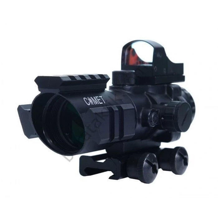 4X32 Kompakt Mini Reddotlu Tüfek Dürbünü Comet