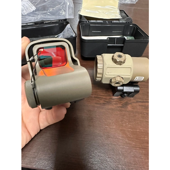 558 Reddot Beyaz Camlı xps2 Hedef İşaretleyici Siyah Holografik Reddot -TÜM ATEŞLİ SİLAHLAR İÇİN OLAN VERSİYON