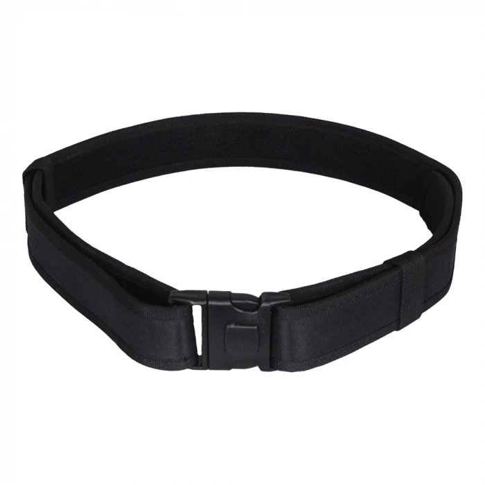 4 cm Cırtlı Palaska Siyah