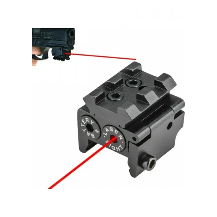 Namlu Için 20 mm Ray YEŞİL Noktalı Lazer