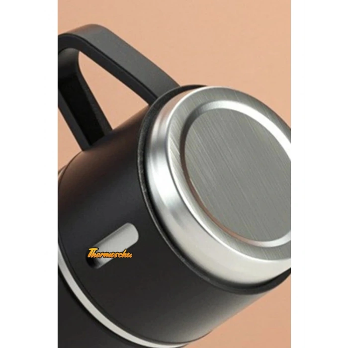 500 ml Paslanmaz Çelik Bardaklı Termos, Çay Kahve Termos, Piknik Kamp Seyahat Termos, Ofis Termos