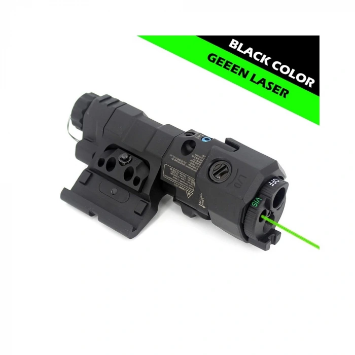 MAWL-C1+ PLASTİK KASA -FENER YEŞİL LAZER -VIS LED/VIS LAZER/IR LAZER/IR LED Lazer İşaretleyici Airsoft