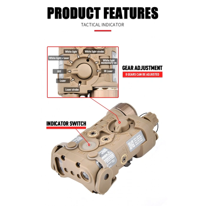 NGAL -PLASTİK KASA Kırmızı Lazer + Tüfek Feneri 22mm Wadsn Metal M300W Strobe Scoutlight M600W TÜFEK Feneri, Silah feneri Airsoft Kablolu Metal fener 22 mm ray için