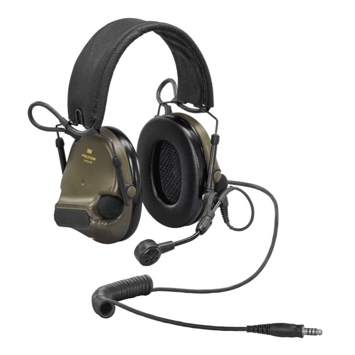 3M Peltor ComTac XPI Coiled Wired Headset MT20H682FB-33
