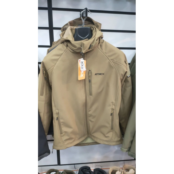 Attack Softshell Mont Goratex Kışlık Normal Kalıp