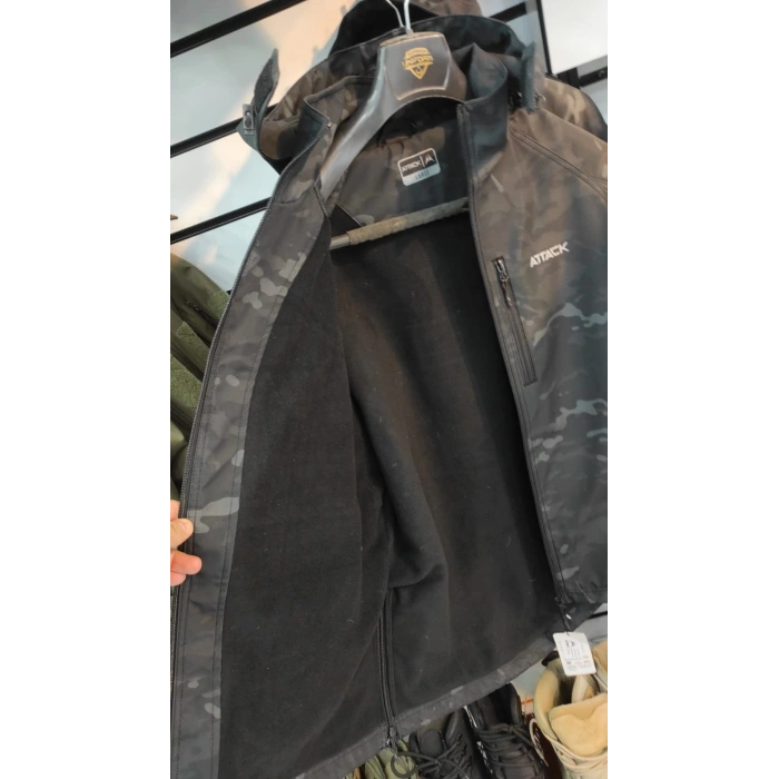 Attack Softshell Mont Goratex Kışlık Normal Kalıp