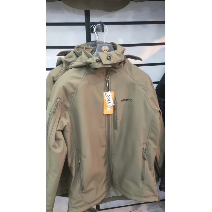 Attack Softshell Mont Goratex Kışlık Normal Kalıp