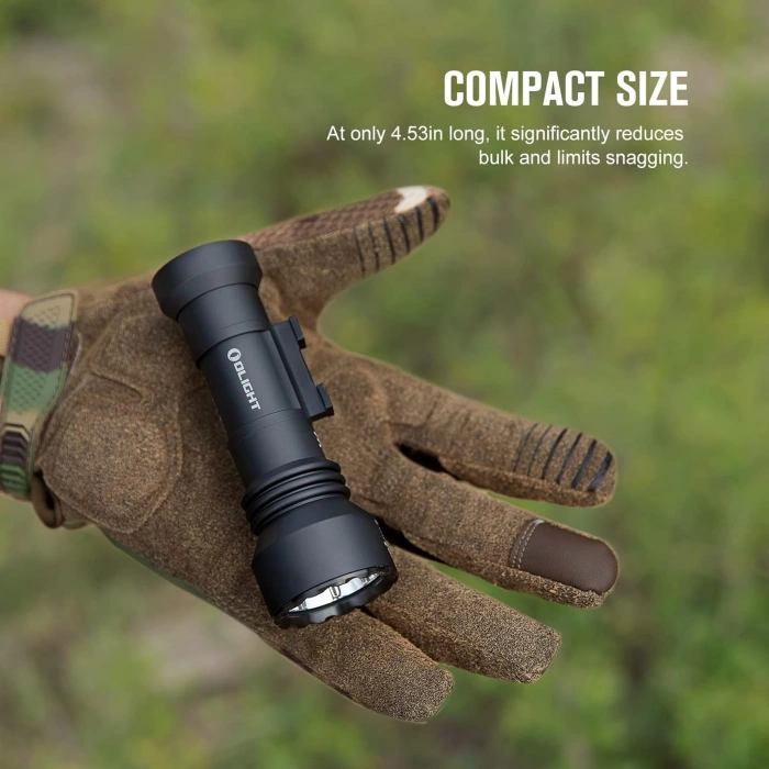 OLIGHT Javelot Tac M 1000 Lumens Tactical Kablolu Şarjlı Tüfek Feneri, Mlok Rail Mounted Rechargeable Weaponlight with 600 Meters Long-Range Distance, Removable Slide Rail Mount and Remote Pressure Switch (Black) Orjinal