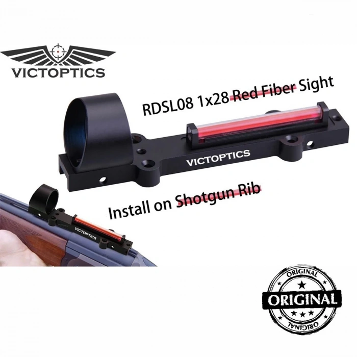 VOMZ 1x28 Shotgun Fiber Sight 12 gauge HUNTING RIFLE SIGHT