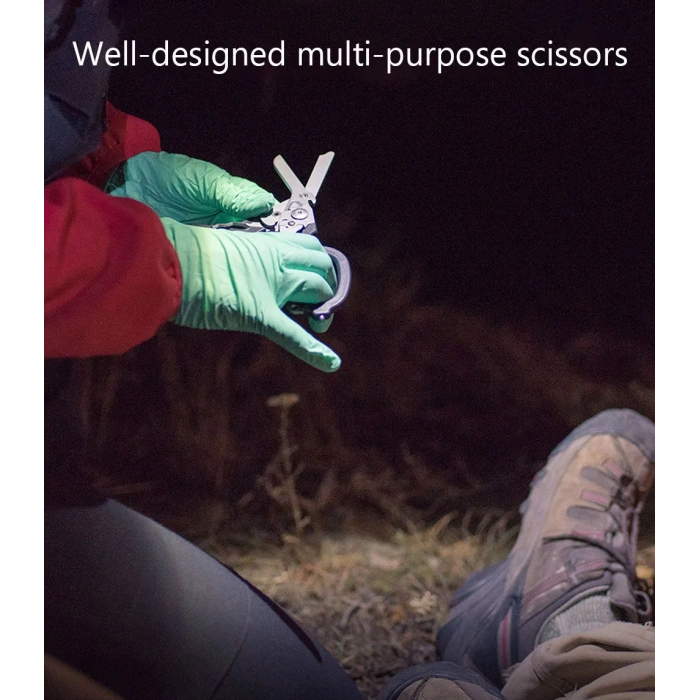 Katlanır Medikal Süper Kesici Makas Multitool Taktik Çok Fonksiyonlu Outdoor Askeri Av Tipi