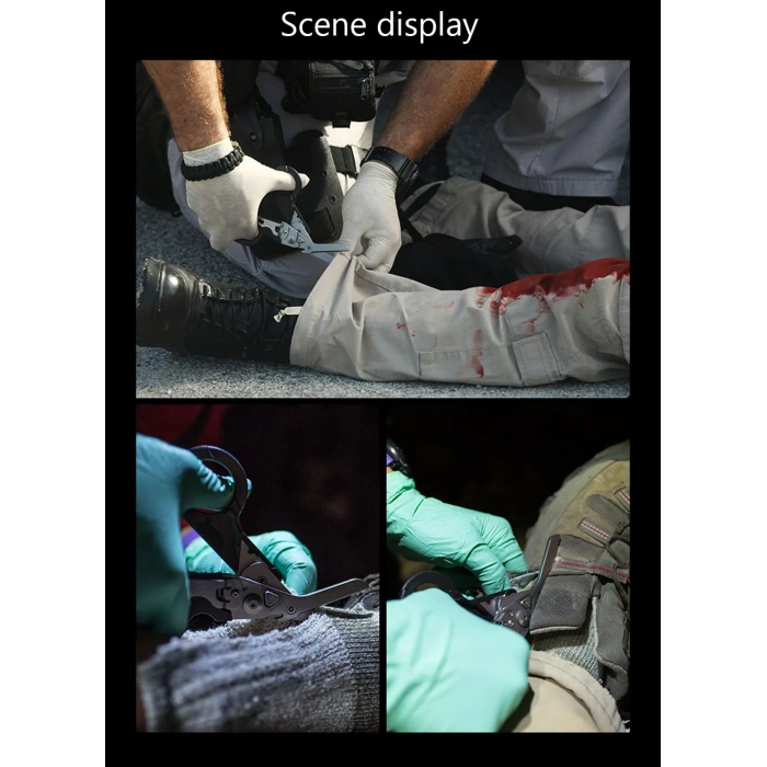 Katlanır Medikal Süper Kesici Makas Multitool Taktik Çok Fonksiyonlu Outdoor Askeri Av Tipi