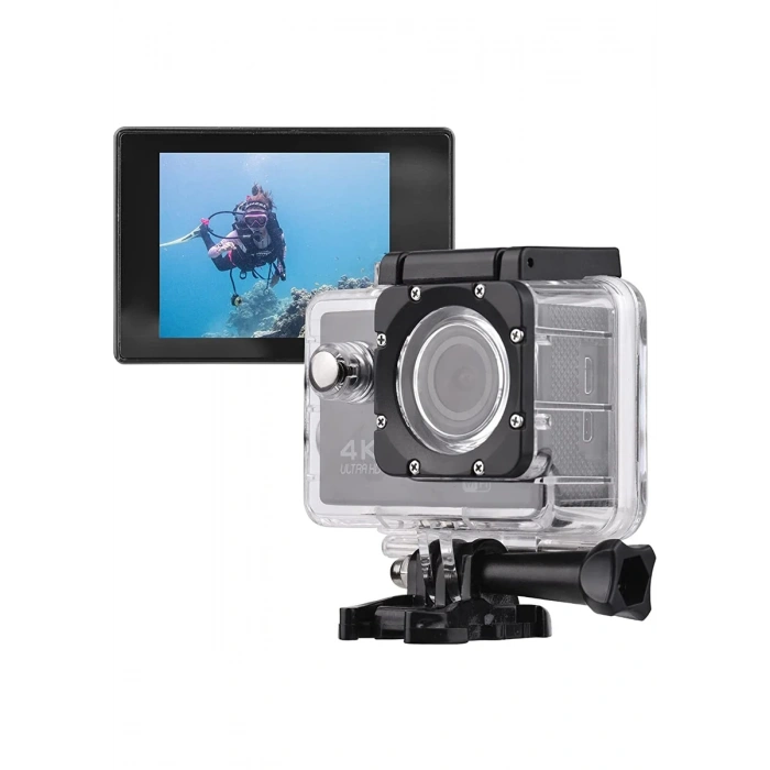 4K Ultra Hd 170 Derece Wifi Li Aksiyon Kamera Ful set