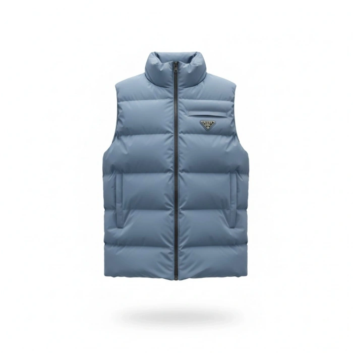 Şişme Fermuarlı Kolsuz Çelik Yelek Siyah 3a Seviye, Erkek Şişme Kolsuz Yelek 9MM PRADA