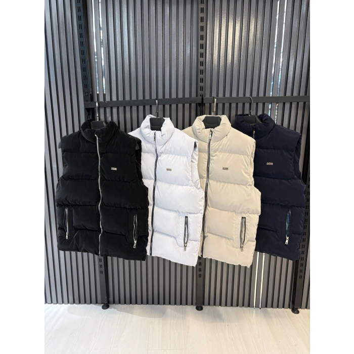 Şişme Fermuarlı Kolsuz Çelik Yelek Siyah 3a Seviye, Erkek Şişme Kolsuz Yelek 9MM TOMMY