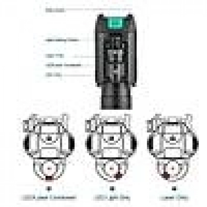 OLIGHT BALDR PRO SIYAH 1350 LÜMEN TAKTİK TABANCA FENERİ ORJINAL