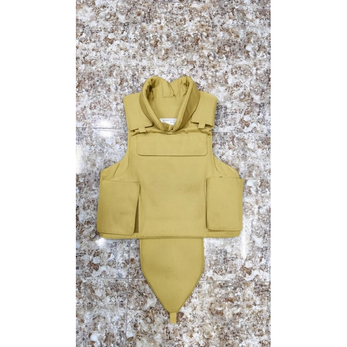 Ful Koruma BALİSTİK YELEK SEVİYE 3a KURŞUN Geçirmez Tan Renk