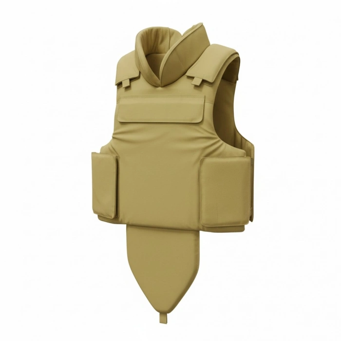 Ful Koruma BALİSTİK YELEK SEVİYE 3a KURŞUN Geçirmez Tan Renk