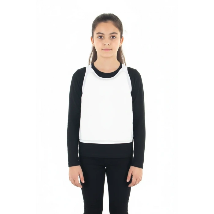 Kız Çocuk Erkek çocuk için Atlet Tip Gizli Çelik Yelek  3a Seviye, Tabanca ve Bıçak  içindir