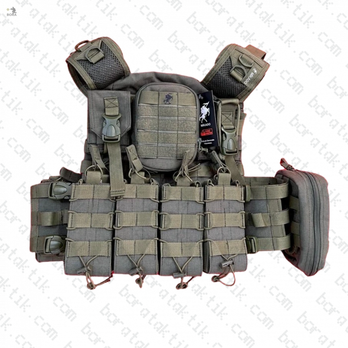 7B Yeni Yeşil 7.62 MPT HK33 G3 MPT55 MPT76 Hücum Yeleği