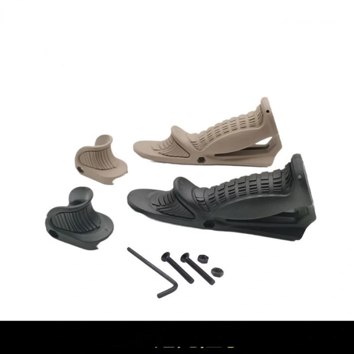 Açılı Tutamak,Üçgen Tutamak Plastik Taktikal Siyah 22mm 45 derece İTHAL