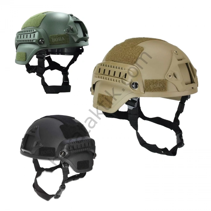 Airsoft Koruyucu Başlık Siyah Kask Yeni