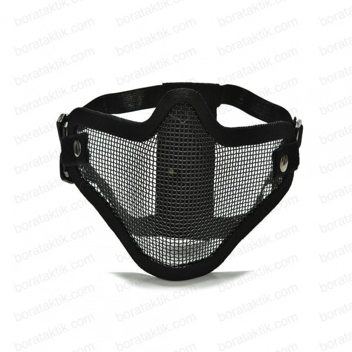 Airsoft Yüz Maskesi Yarım Yüz Paintball Tel Maske 3 Renk
