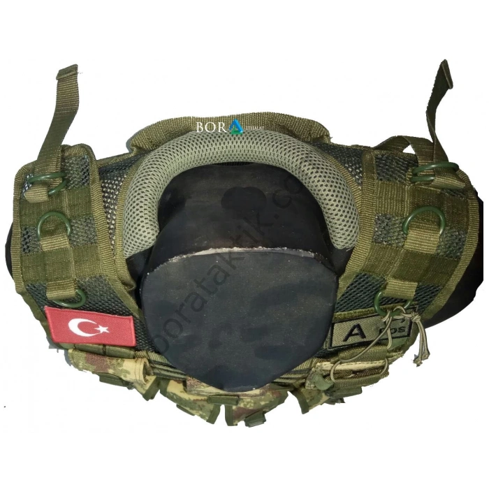 Ak47 Hücum Yeleği 4 Lü Fileli (Plakalıklı)