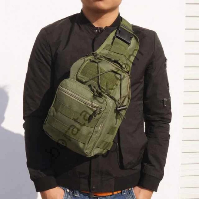 Omuz Çantası Orta Boy, Çapraz Çanta,Taktik Yan Çanta 15LT 25x22cm