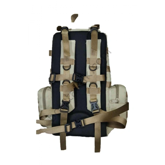 Askeri Dağcı Outdoor Kamp Treking Taktik Bej Sırt Çantası 40lt