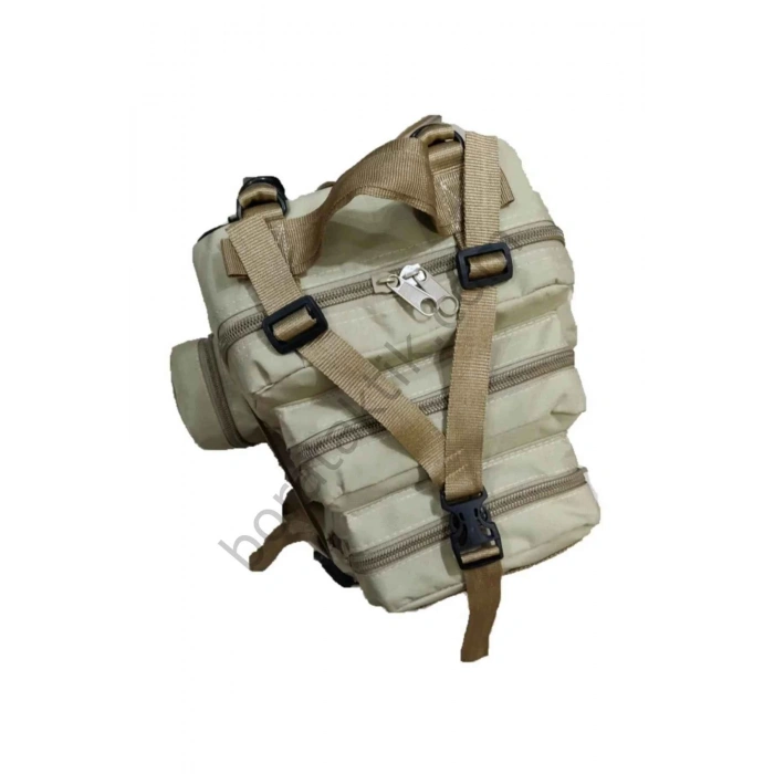 Askeri Dağcı Outdoor Kamp Treking Taktik Bej Sırt Çantası 40lt