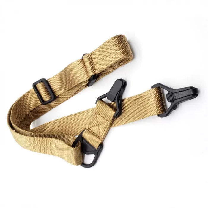 Çift Nokta Mandallı Tüfek Askı Kayışı,(Tek noktaya da Dönüşebilir) Model3
