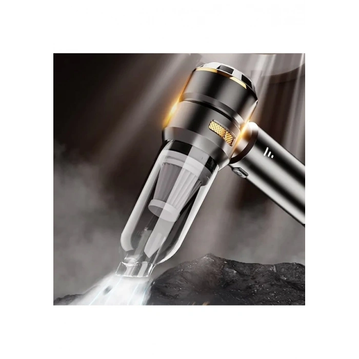 AUHMA 16000pa Güçlü 3 Kademeli Vakumlu Kablosuz Üflemeli Mini Araç Süpürgesi A KALİTE