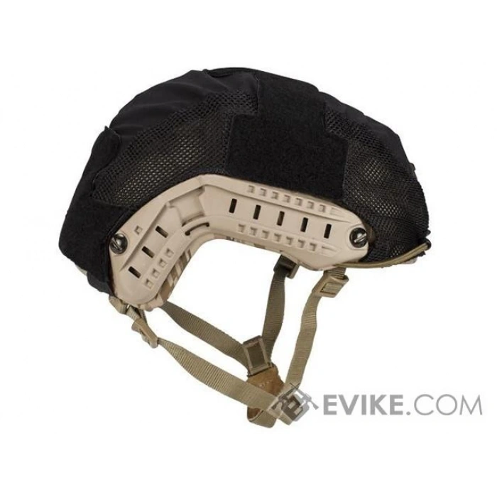 Siyah Balistik Başlık Miğfer Kulaksız Kask Kılıfı Siyah Fast Helmet Cover Black,kask kılıfı