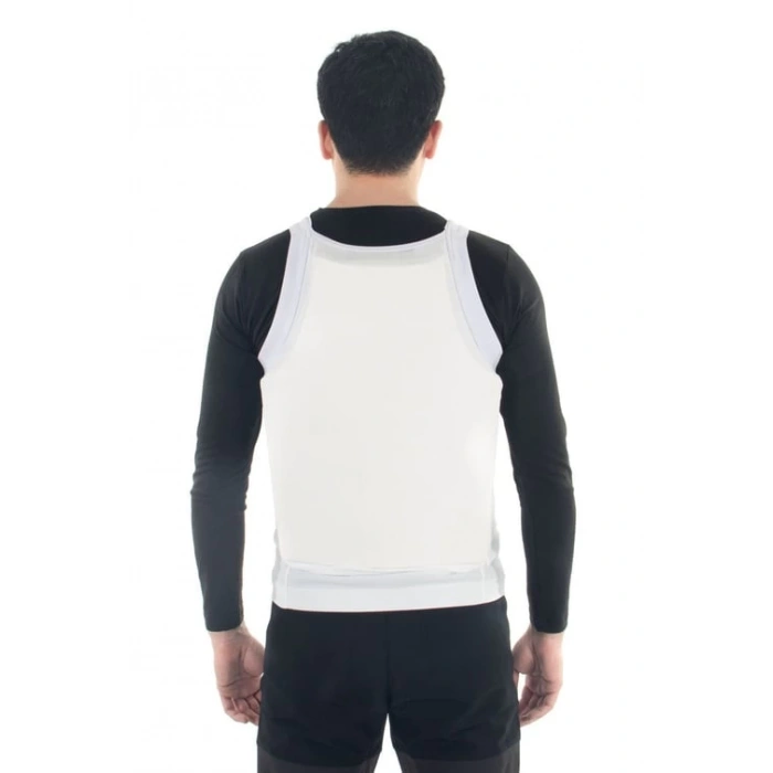 Gömlek Altı Çelik yelek SEVİYE 3a KURŞUN GEÇİRMEZ ÇELİK YELEK ATLET FERMUARLI