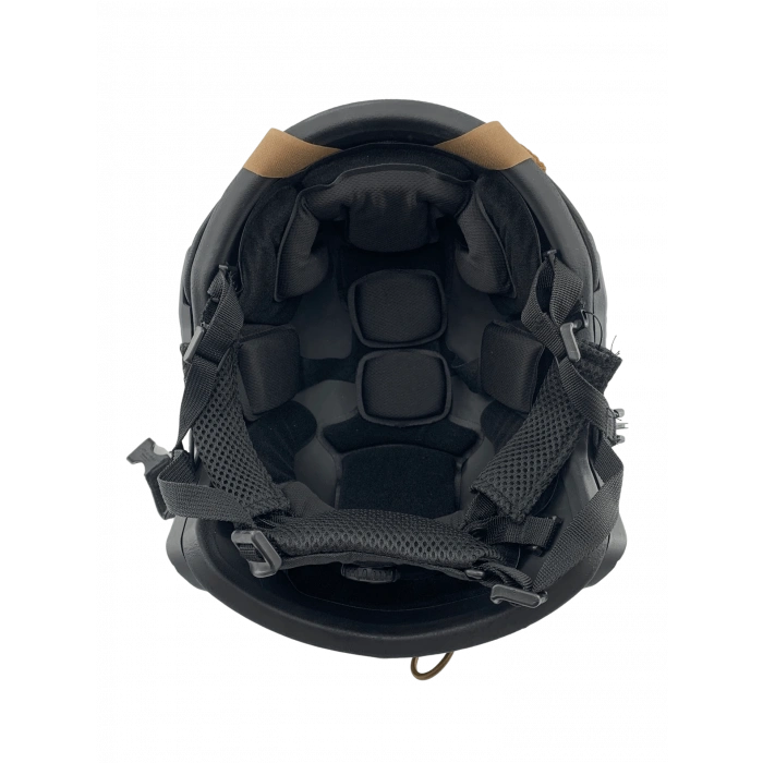 Balistik Kask Koruyucu Miğfer Siyah Kulaksız 3a Level Fast Cut Helmet