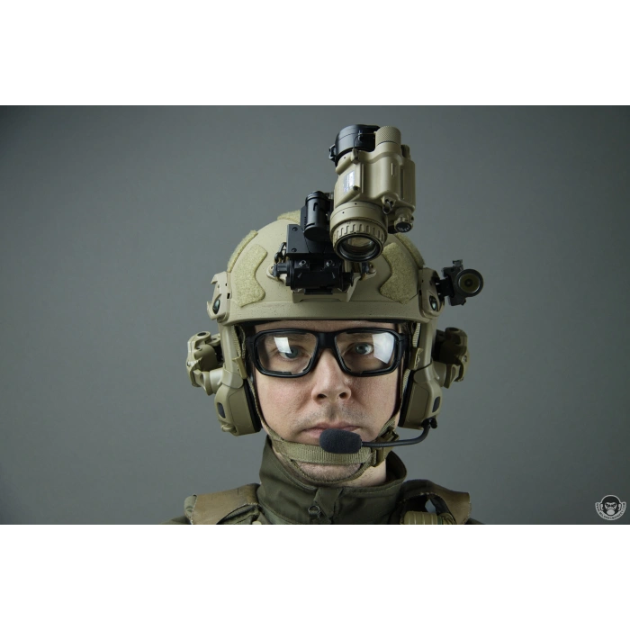 Balistik Kask Kulaksız Raylı SEVİYE 3A KOMPOZİT KEVLAR Miğfer FAST cut Helmet Plastik İç Aksamlı, Pedleri Köpük Süngerli