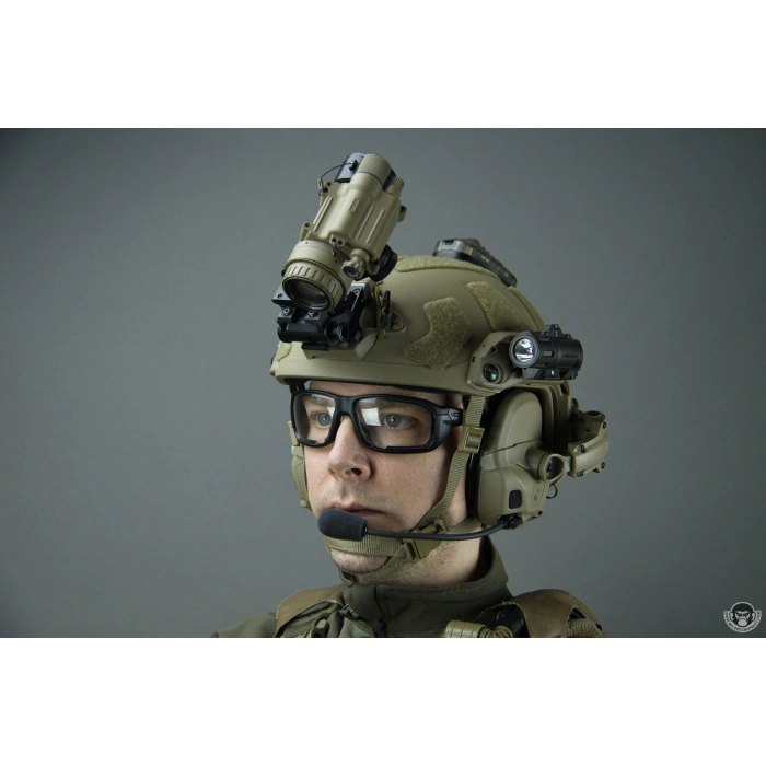 Balistik Kask Kulaksız Raylı SEVİYE 3A KOMPOZİT KEVLAR Miğfer FAST cut Helmet Plastik İç Aksamlı, Pedleri Köpük Süngerli