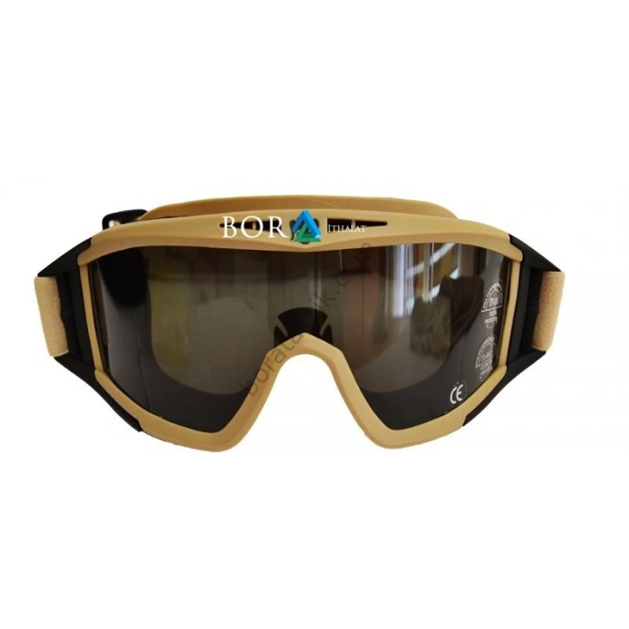 BALİSTİK KORUYUCU GÖZLÜK 3 LENS ASKERİ