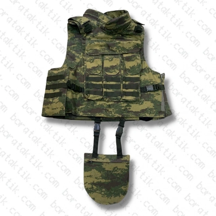 BALİSTİK YELEK TSK SEVİYE IIIA KEVLAR KURŞUN GEÇİRMEZ PLAKA TAŞIYICI