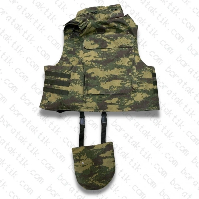 BALİSTİK YELEK TSK SEVİYE IIIA KEVLAR KURŞUN GEÇİRMEZ PLAKA TAŞIYICI