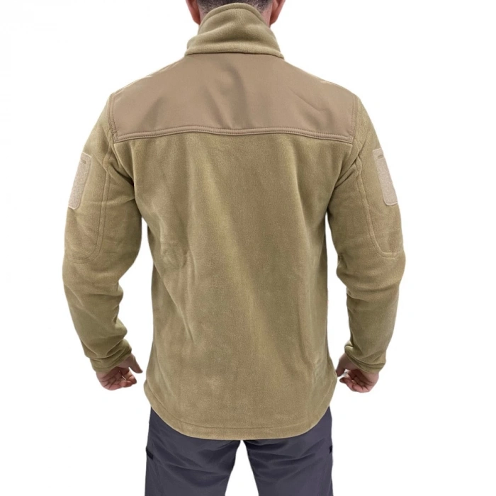 SPECİAL Taktik Polar OMUZ DESTEKLİ Bej Çöl Sarısı