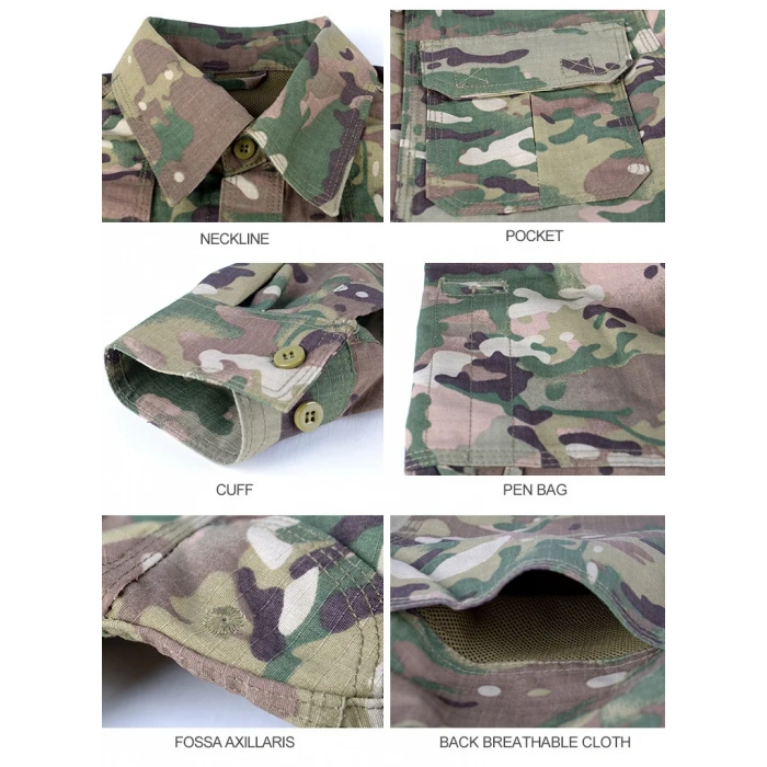 BlackMulticam Kamuflaj Takım