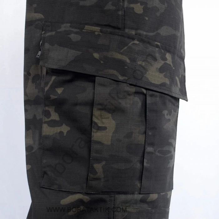 BlackMulticam Kamuflaj Takım Hakim Yaka