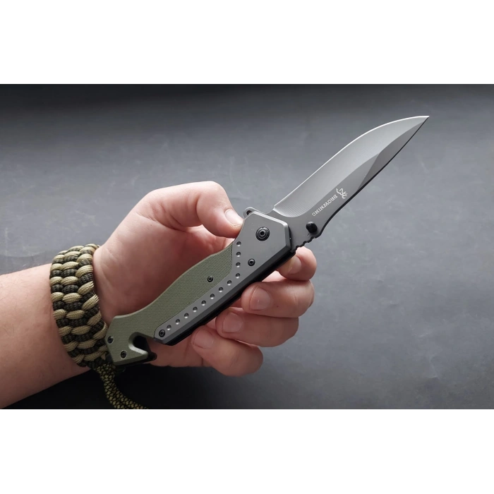 Browning DA-166 Haki Kurtarma Çakısı Metal 22,5cm