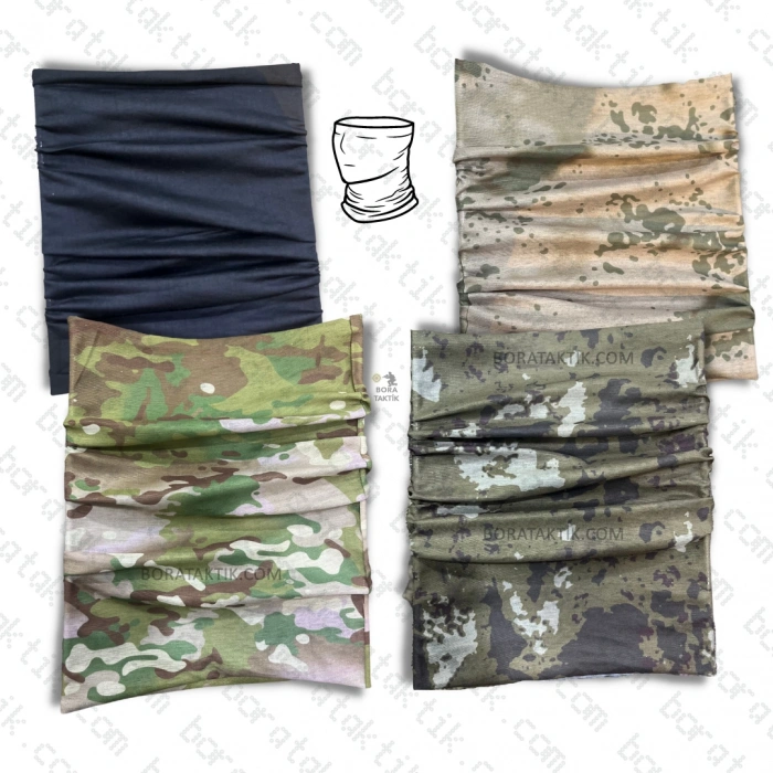 Bandana Buff 15 Şekil Boyunluk Maske Kamuflaj Bone Bere,Kara kuvvetleri boyunluk,jandarma boyunluk