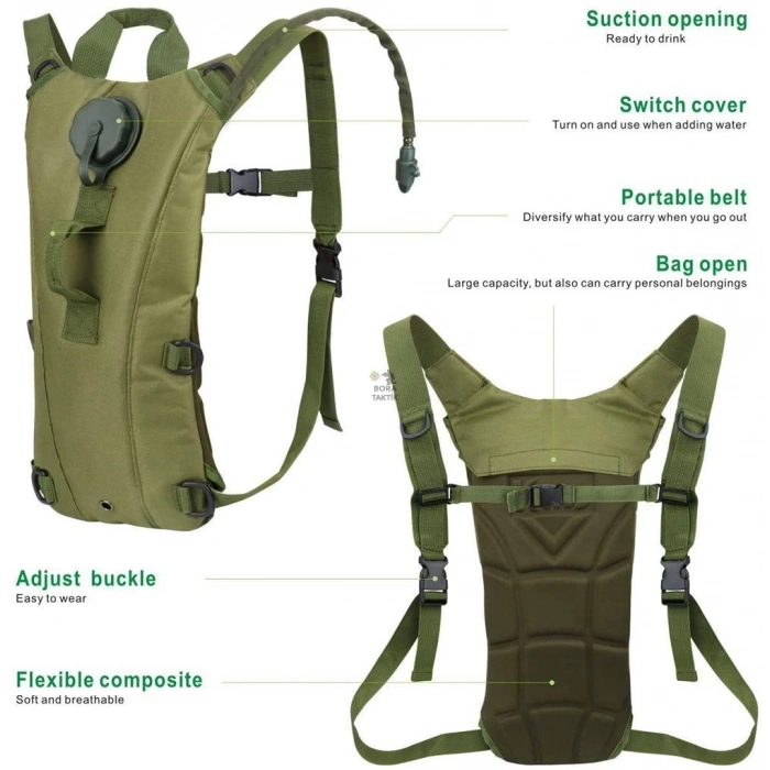 Camelbak Suluk Sırt Çantası Haki 3LT