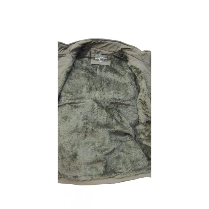 Very Pocketed Woolly Winter Hunter Vest Imported Black-Water Repellent