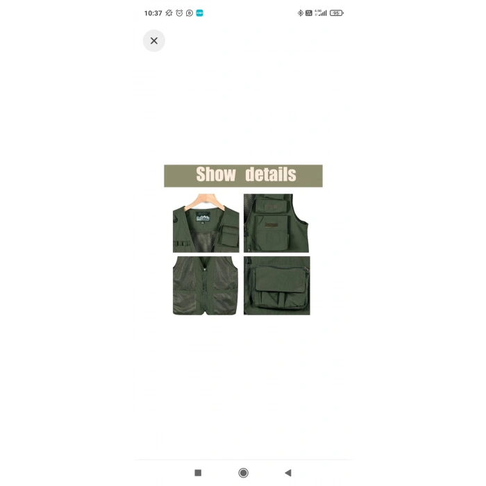 BULLET PROOF 3a 44 Magnum Level Multi Pocket Sports Desert Color Summer Mesh Hunter Vest Imported