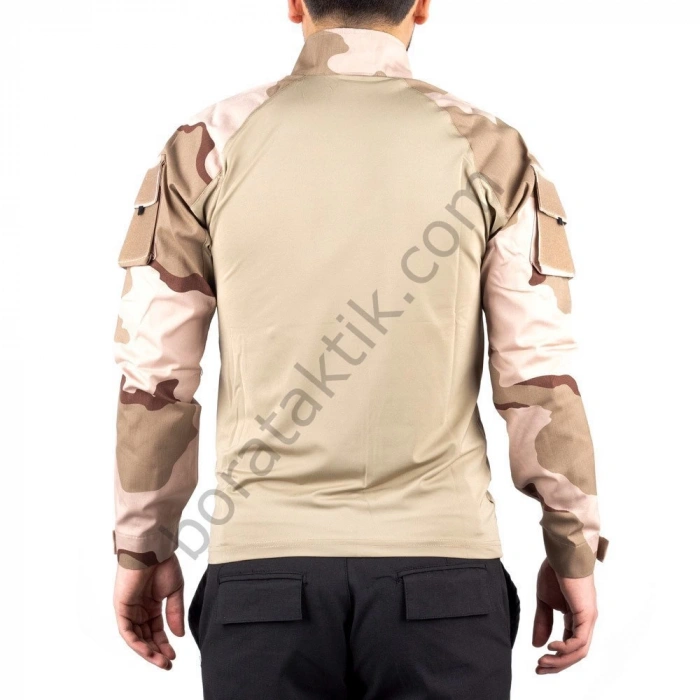 ÇÖL Kamuflaj COMBAT TİŞÖRTÜ