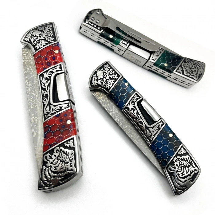 Columbia Company DB-3159-B Damascus Çakı